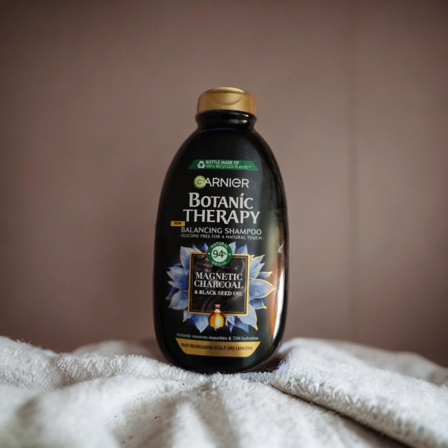 You need to know how to Boost Hair Growth With GARNIER BOTANIC THERAPY Magnetic charcoal and black seed oil shampoo